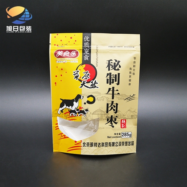 寵物食品自立拉鏈袋