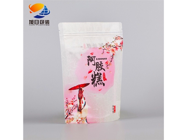 阿膠糕自立拉鏈袋