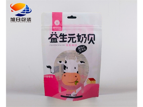 奶片自立拉鏈袋