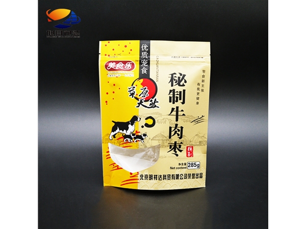 寵物食品自立拉鏈袋