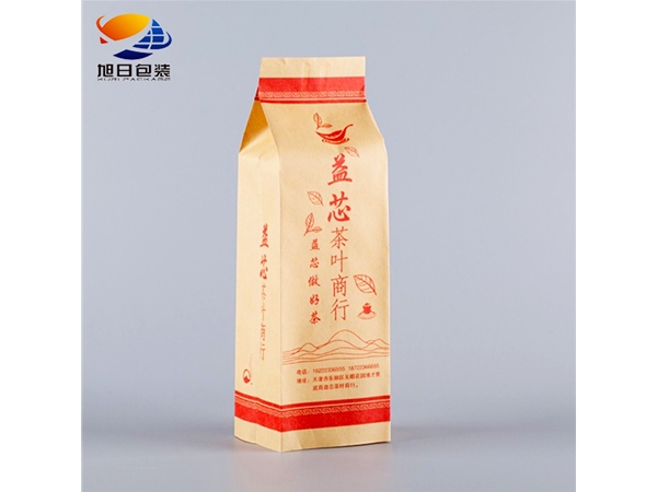 茶葉折邊背封袋
