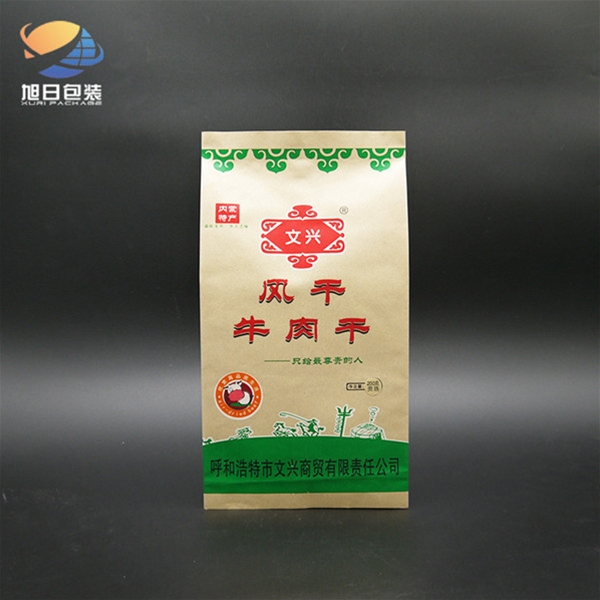 牛肉干折邊背封袋
