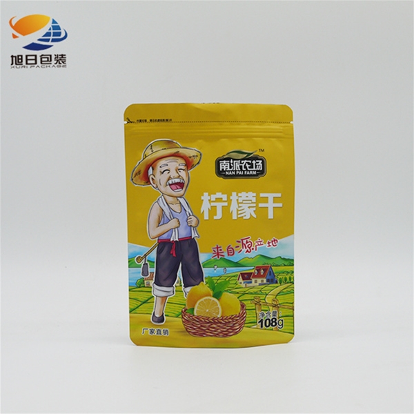 檸檬干自立拉鏈袋